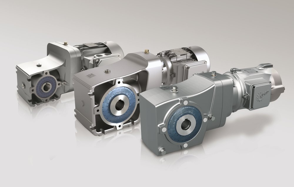 Two-stage helical bevel gearboxes รุ่นใหม่ที่มีแรงบิดถึง 50 Nm.